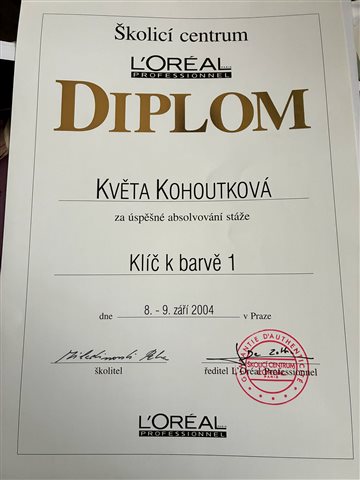 Certifikát 9